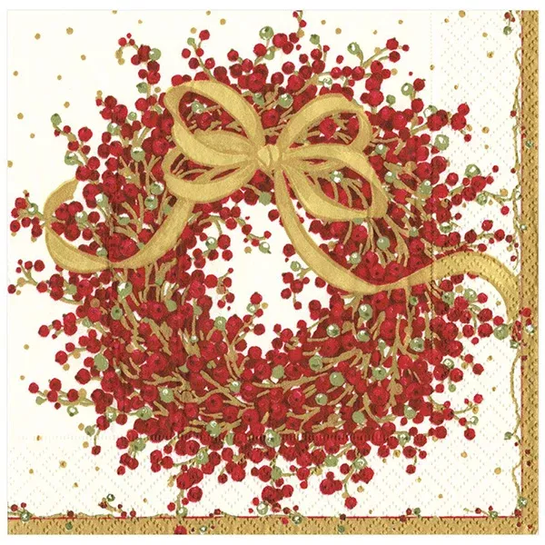 Pepperberry Paper Beverage Napkins