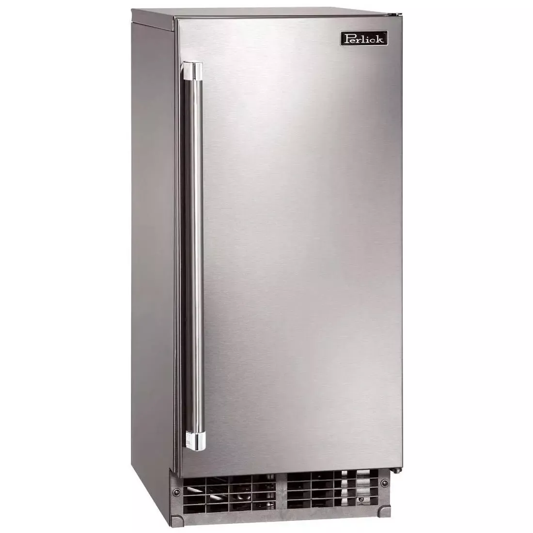 Perlick 15" Signature Series Cubelet Ice Maker - Solid Stainless Door - Right Hinge