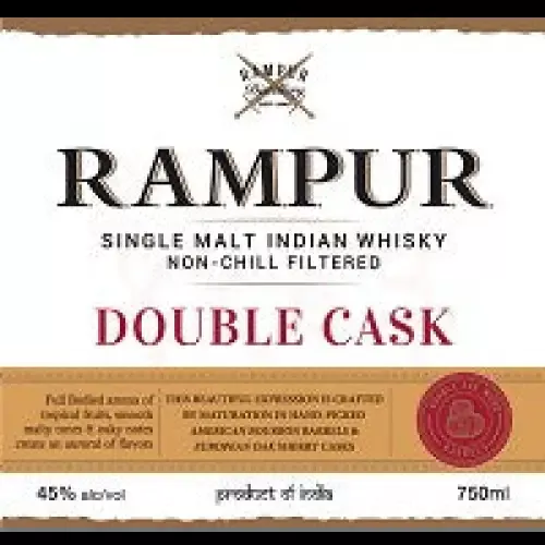 Rampur Whisky Double Cask Single Malt