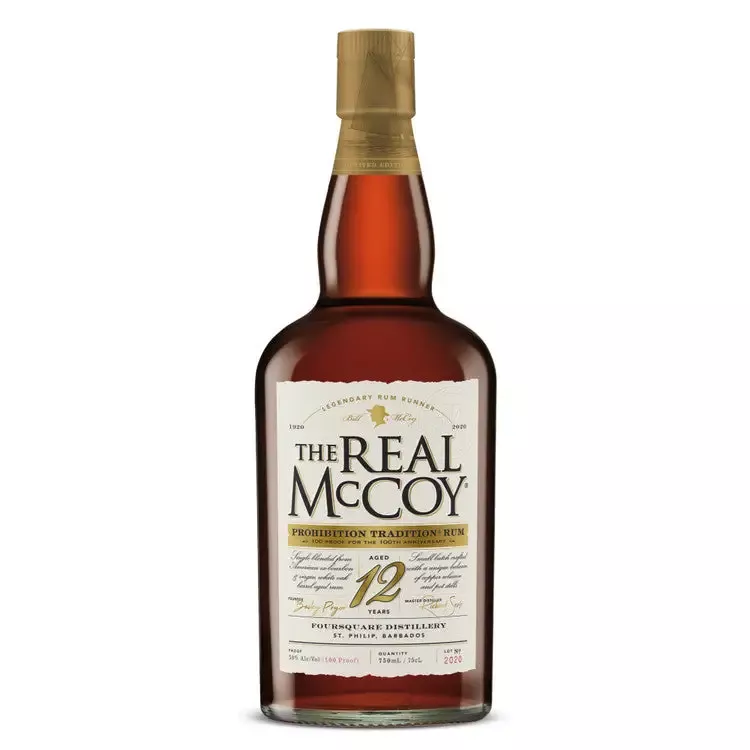The Real Mccoy Aged Rum Prohibition Tradition 12 Years