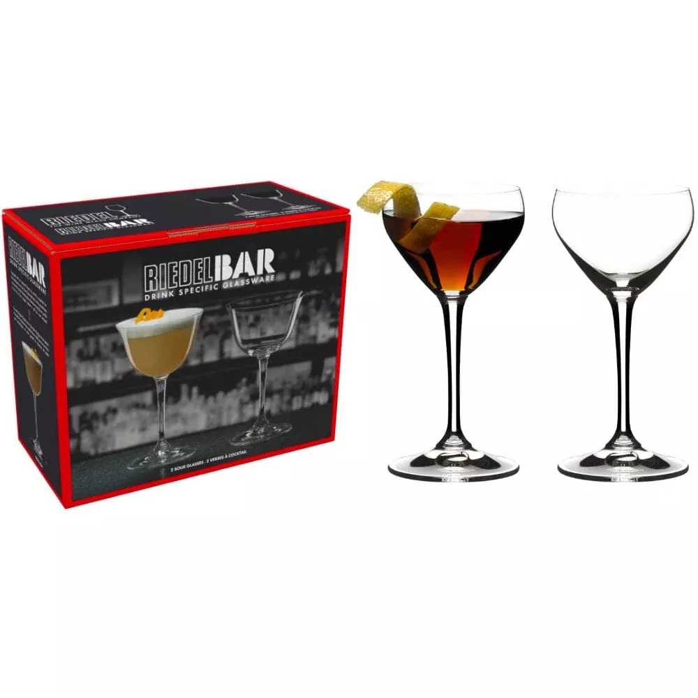 RIEDEL Cocktail Glass Nick & Nora Barware Drink Specific Glassware Set of 2