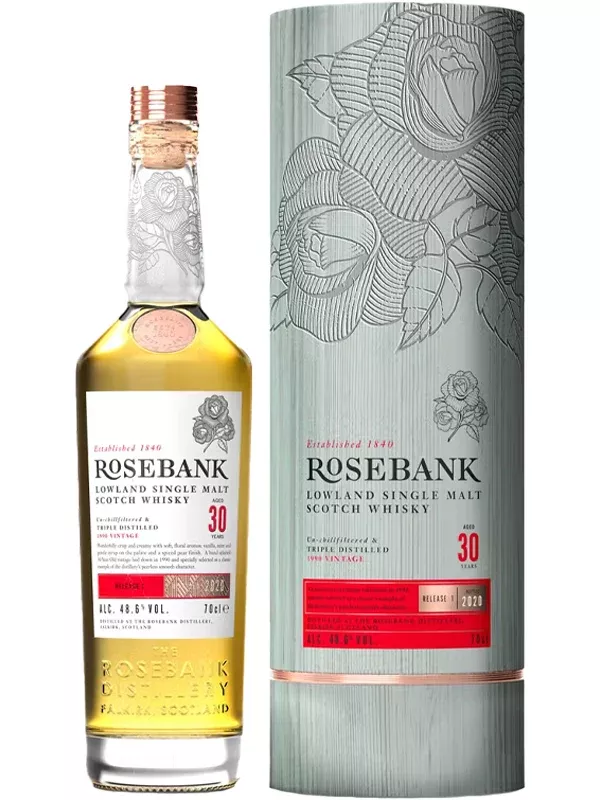 Rosebank 30 Year Old Scotch Whisky Release 1