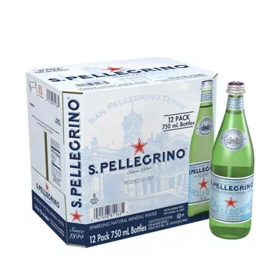 San Pellegrino Sparkling Mineral Water 750ML