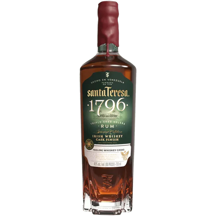 Santa Teresa 1796 Irish Whiskey Cask Finish Rum 750mL
