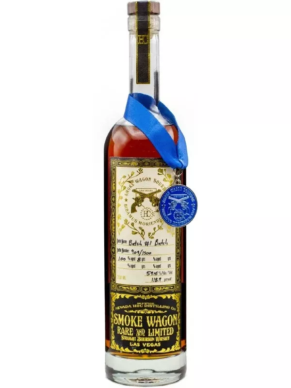 Smoke Wagon Rare and Limited 'Batch 1' Bourbon Whiskey