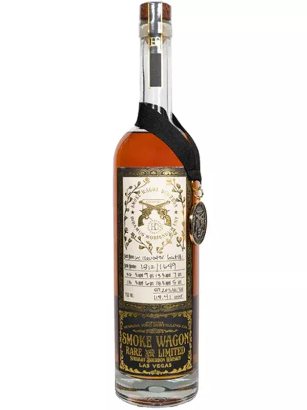 Smoke Wagon Rare and Limited 'WC Elevator Batch' Bourbon Whiskey
