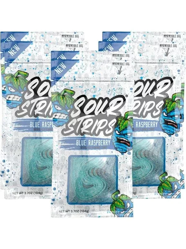 Sour Strips Blue Raspberry