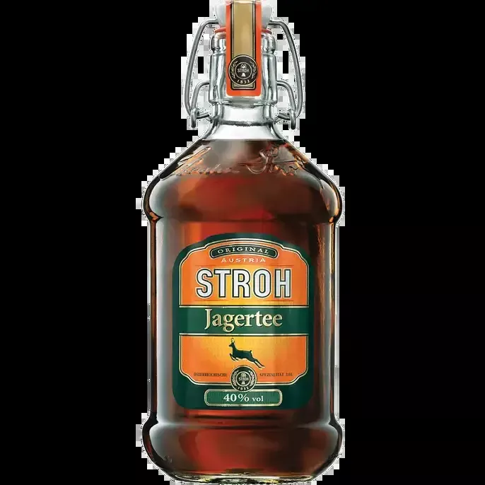 Stroh Jagertee