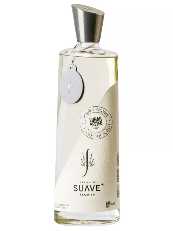 Suave Blanco Lunar Rested Organic Tequila