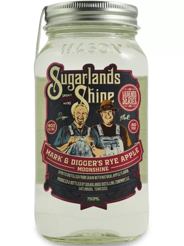 Sugarlands Mark and Digger's Rye Apple Moonshine