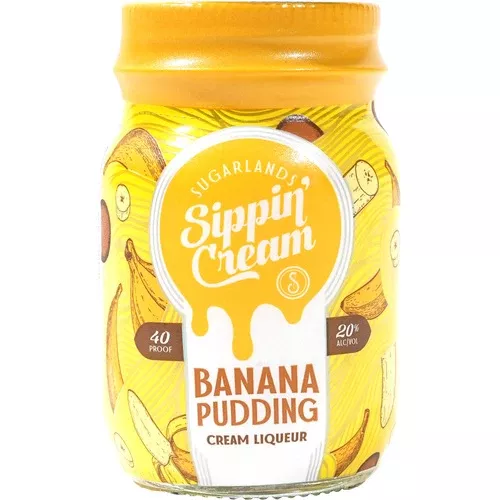 Sugarlands Sippin' Cream Banana Pudding 50ml Mini Shot