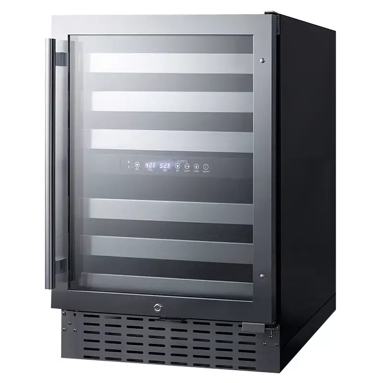Summit Built-In Wine Cellar with Stainless Steel Door