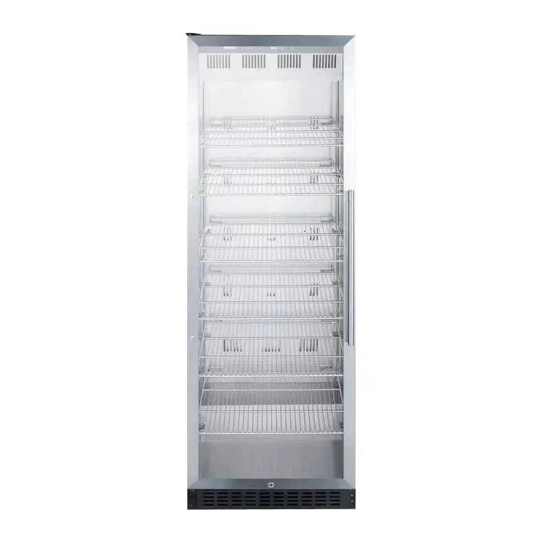 Summit Single Zone All Stainless Steel Left Hinge Commercial Beverage Center