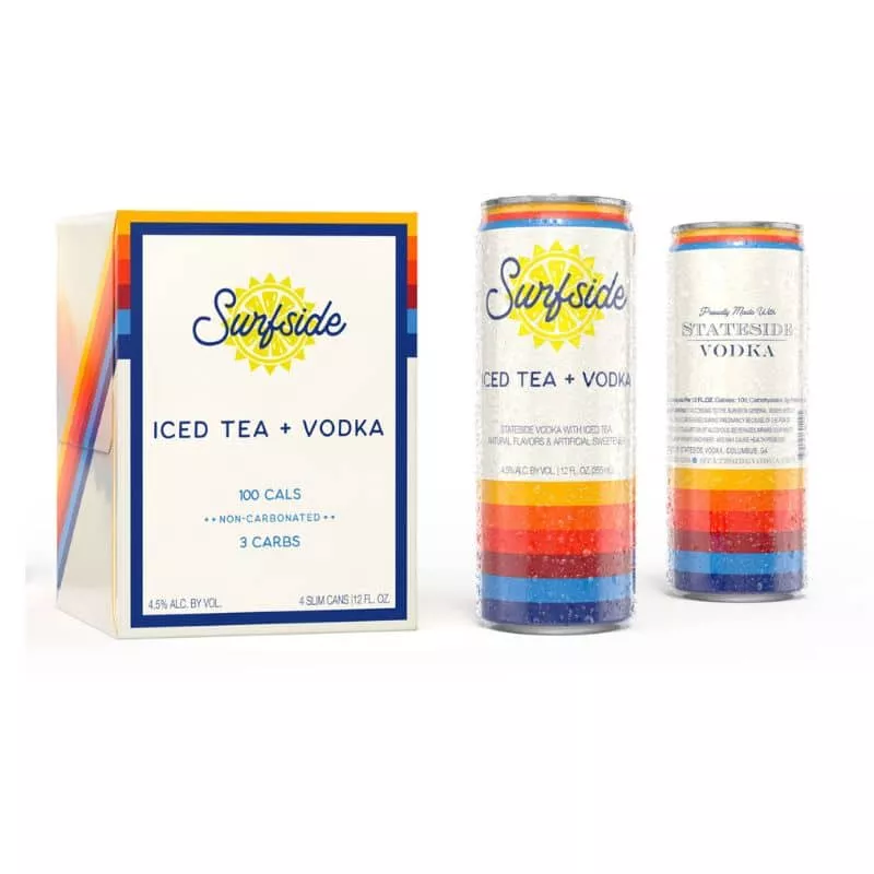 SURFSIDE ICED TEA VODKA 4PK