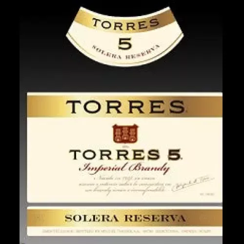 Torres Brandy 5 Solera Reserva