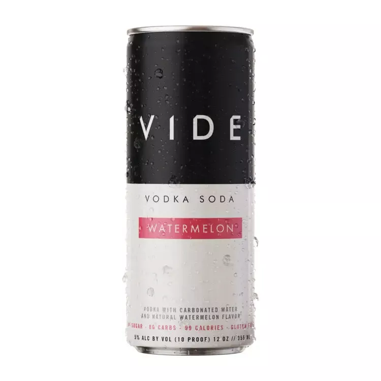 Vide Watermelon Vodka Seltzer