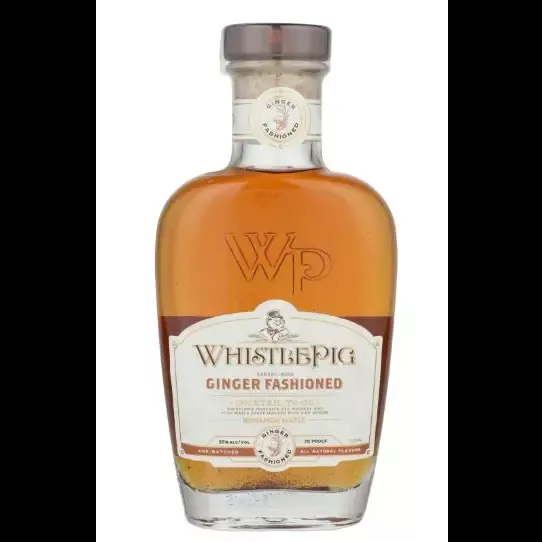Whistlepig Ginger Fashioned Cocktail