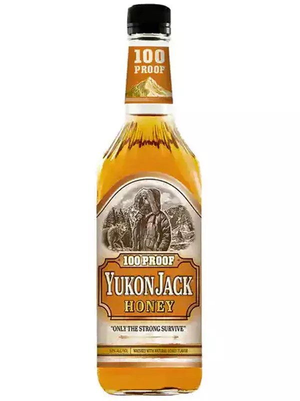Yukon Jack Honey 100 Proof Canadian Whisky